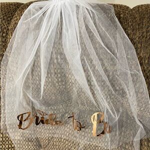 Bride to be veil